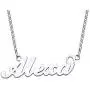 YINSHIFU 18K Gold Plated Name Necklace Personaliaed Name Plate Necklace Gift for Women YINSHIFU 18K Gold Plated Name Necklace Personaliaed Name Plate Necklace Gift for Women