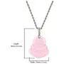 Laughing Buddha Light Pink Jade Pendant Necklace Rope Chain Genuine Certified Grade A Jadeite Jade Hand Crafted, Pink Jade Necklace, 14k White Gold Finish Laughing Jade Buddha Necklace, Pink Jade Medallion Silver Rope Chain Necklace, Mens Jewelry, Buddha Laughing Buddha Light Pink Jade Pendant Necklace Rope Chain Genuine Certified Grade A Jadeite Jade Hand Crafted, Pink Jade Necklace, 14k White Gold Finish Laughing Jade Buddha Necklace, Pink Jade Medallion Silver Rope Chain Necklace, Mens Jewelry, Buddha