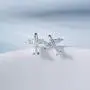 Tiny Airplane Stud Earrings Cute Aircraft Earrings for Women Men Girls Children Tiny Airplane Stud Earrings Cute Aircraft Earrings for Women Men Girls Children