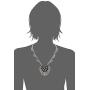 Sansar India Bollywood Triangle Pendant Thread Choker Indian Necklace Jewelry For Girls and Women