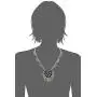 Sansar India Bollywood Triangle Pendant Thread Choker Indian Necklace Jewelry For Girls and Women