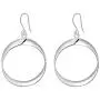 SA SILVERAGE 925 Sterling Silver Oval Twist French Wire Earrings for Women Teardrop Earrings SA SILVERAGE 925 Sterling Silver Oval Twist French Wire Earrings for Women Teardrop Earrings