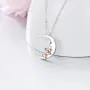 ROMANTIC WORK Koala Bear Necklace for Women Sterling Silver Animal on Moon Pendant Necklace Koala Bear Jewelry Birthday Gifts for Girlfriend Lover Sister ROMANTIC WORK Koala Bear Necklace for Women Sterling Silver Animal on Moon Pendant Necklace Koala Bear Jewelry Birthday Gifts for Girlfriend Lover Sister
