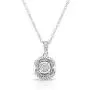 Femme Luxe 0.10 carats Diamond Pendant Necklace for Women, 925 Sterling Silver, Dainty Jewelry, Gifts for Women Femme Luxe 0.10 carats Diamond Pendant Necklace for Women, 925 Sterling Silver, Dainty Jewelry, Gifts for Women