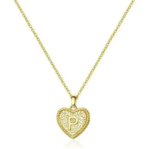 iDIMSON Gold Heart Initial Pendant Necklace for Girls 14K Gold Plated Filled Dainty Heart Pendant Initial Letter Necklaces Alphabet Monogram Necklaces Jewelry Gift for Women Teen Girls iDIMSON Gold Heart Initial Pendant Necklace for Girls 14K Gold Plated Filled Dainty Heart Pendant Initial Letter Necklaces Alphabet Monogram Necklaces Jewelry Gift for Women Teen Girls