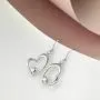 WINNICACA Sterling Silver Sideways Shaped Heart Dangle Drop Hooks Stud Earrings Jewelry Gifts for Women Birthday WINNICACA Sterling Silver Sideways Shaped Heart Dangle Drop Hooks Stud Earrings Jewelry Gifts for Women Birthday
