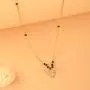 CaratLane Sukriti Diamond Mangalsutra for Women 0.135 Carat (IJ-Color, SI-Clarity) in 14 K Yellow Gold with Jewelry Gift Box