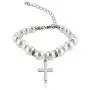 POTIY Christening Gift Pearl Bracelet with Cross for First Communion Baptism Jewelry Communion Gift for Godmother Goddaughter Religious Jewelry POTIY Christening Gift Pearl Bracelet with Cross for First Communion Baptism Jewelry Communion Gift for Godmother Goddaughter Religious Jewelry