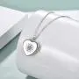 Sterling Silver Mother Daughter Heart Locket for Mom Daughter Birthday Gifts Sterling Silver Mother Daughter Heart Locket for Mom Daughter Birthday Gifts