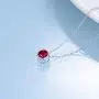 925 Sterling Silver Solitaire Cubic Zirconia Necklace for Women Teen Girls 925 Sterling Silver Solitaire Cubic Zirconia Necklace for Women Teen Girls