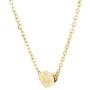 N+A Inspirt House Initial Heart Necklace- Handmade Dainty Personalized Letter Heart Choker Necklace Gift for Women Teens Girls Child