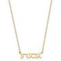 VACRONA Gold Personalized Necklace Nameplate Necklace 14K Gold Plated Choker Necklaces Dainty Clavicle Necklace Charm Jewelry Gift for Women