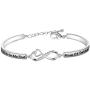 CENWA for Mom of Twins Bracelet Two Peas in A Pod Mom of Twins Jewelry Gift for New Mama