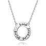 JXJL Inspirational Jewelry Gift Necklace for Her w/Encouragement Awareness Quote Engraved Pendant Birthday Xmas Graduation Gift for Daughter/Women/Girls