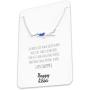 Swimming Gift Necklace – Cute Swimmer Pendant Charm for Girls & Teens on a Swim Team – Inspirational Message Card