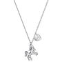 Turandoss Horse Gifts for Girls Necklace, 18” Silver Horse Pendant Necklace Kids Heart Initial Necklace Horse Jewelry for Girls 26 Initial Necklace Horse Gifts for Women Girls Horse Lovers