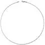 AmyRT Jewelry 2mm Titanium Steel Silver Singapore Chain Necklaces for Women 16 to 30 Inches
