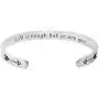 iLuckyCuff Silver/Gold/Rose Gold Stainless Steel Inspirational Cuffs for Women Girl Encouragement Friendship Birthday Gifts Life is Tough But So are You iLuckyCuff Silver/Gold/Rose Gold Stainless Steel Inspirational Cuffs for Women Girl Encouragement Friendship Birthday Gifts Life is Tough But So are You