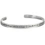 Sterling Silver Sentiment Cuff Bracelet