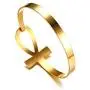 VNOX Stainless Steel Egyptian Symbol Ankh Cross Key of Life Cuff Bangle Bracelet for Women Girl,7.3'' VNOX Stainless Steel Egyptian Symbol Ankh Cross Key of Life Cuff Bangle Bracelet for Women Girl,7.3''