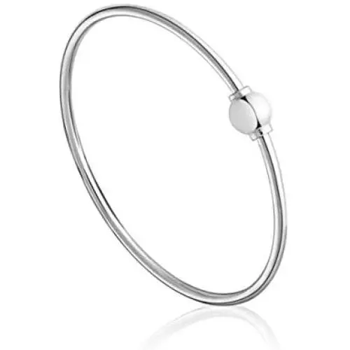 The Traditional Sterling Silver Single Ball Threaded Bracelet from Cape Cod, FLEX The Traditional Sterling Silver Single Ball Threaded Bracelet from Cape Cod, FLEX