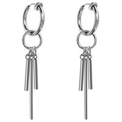 Mshion Bangtan Boys BTS JIMIN SUGA Silver Stud Clip Earrings for Women Men 1 Pair