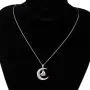 BAUNA Grandma Nana Heart Pendant Necklace I Love You To The Moon And Back Grandmother Jewelry from Granddaughter Grandson BAUNA Grandma Nana Heart Pendant Necklace I Love You To The Moon And Back Grandmother Jewelry from Granddaughter Grandson