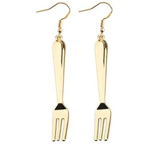 MAOFAED Cooking Gift Chef Gift Cooking Gift Fork Earrings Baker Gift Cooking Lover Gift Fork Jewelry MAOFAED Cooking Gift Chef Gift Cooking Gift Fork Earrings Baker Gift Cooking Lover Gift Fork Jewelry