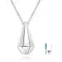 Memorial Teardrop Urn Necklace 925 Sterling Silver Drop Pendant Womens Funeral Jewelry Gift Loved Ones Cremation Ashes Keepsake Memorial Teardrop Urn Necklace 925 Sterling Silver Drop Pendant Womens Funeral Jewelry Gift Loved Ones Cremation Ashes Keepsake
