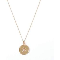 HONEYCAT Starburst Pendant Necklace in Gold, Rose Gold, or Silver | Minimalist, Delicate Jewelry
