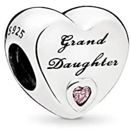 MiniJewelry Family Friends Sister Mom Wife Love Heart Charm for Bracelets Women Sterling Silver Charm Birthday Gift MiniJewelry Family Friends Sister Mom Wife Love Heart Charm for Bracelets Women Sterling Silver Charm Birthday Gift
