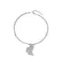 Zoestar Butterfly Choker Necklace Sparkly Crystal Tennis Necklaces 2 Layered Gorgeous Shiny Chain Jewelry for Women and Girls Zoestar Butterfly Choker Necklace Sparkly Crystal Tennis Necklaces 2 Layered Gorgeous Shiny Chain Jewelry for Women and Girls