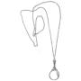 I.G.N.Y. Design Vintage Retro Mirror Pendant Necklace Victorian Gothic Jewelry