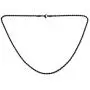 Unisex Classic Simple Strong 3MM 040 Gauge Strong Twist Cable Rope Chain Necklace for Men Black IP Silver Tone Stainless Steel 18 20 24 Inch Unisex Classic Simple Strong 3MM 040 Gauge Strong Twist Cable Rope Chain Necklace for Men Black IP Silver Tone Stainless Steel 18 20 24 Inch