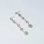 UDORA Crystals Necklace Earrings Bracelet Wedding Jewelry Set for Bride Bridesmaids