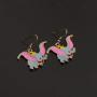 MAOFAED Elephant Earring Elephant Gift Elephant Lover Gift Embrace What Makes You Different Gift for Girl Daughter