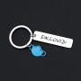 CENWA Funny Humor Keychain Ew Covid Keychain Quarantine Humor Gift
