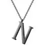 PROSTEEL Stainless Steel/Sterling Silver Initial Name Necklace, A to Z Initial Letter Personalized Necklaces for Men Women, Gold/Silver/Black Tone, 16''/20'' Adjustable, Come Gift Box