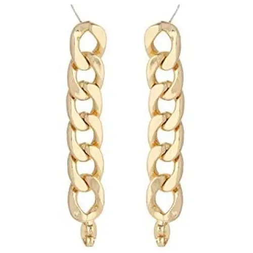Minimalist Gold Chunky Link Long Chain Drop Earrings for Women Girls Simple Metal Chain Dangling Tassel Earrings Jewelry Minimalist Gold Chunky Link Long Chain Drop Earrings for Women Girls Simple Metal Chain Dangling Tassel Earrings Jewelry