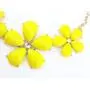 Firstmeet Shiny Flower Statement Collar Necklace with Earrings Firstmeet Shiny Flower Statement Collar Necklace with Earrings