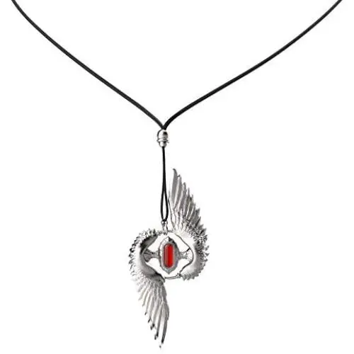 Devil May Cry 5 Nero Necklace Cosplay Accessories DMC 5 Zinc Alloy Pendant Necklace Game Anime Jewelry for Unisex Adult
