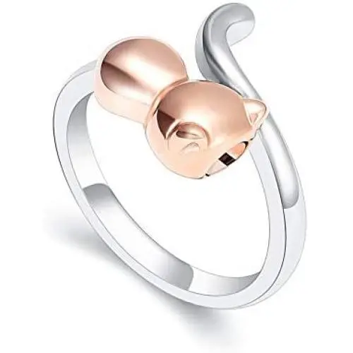 mingkejw Cremation Jewelry Ring for Ashes Adjustable Cute Cat Urn Rings Holder for Pet Ashes Cremation Urn Keepsake Memorial Ring for Women Girls