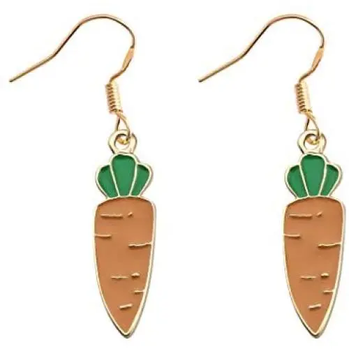 MAOFAED Rabbit Carrot Earrings Rabbit Gift Animal Lover Gift Bunny Jewelry for Girl Gift for Daughter MAOFAED Rabbit Carrot Earrings Rabbit Gift Animal Lover Gift Bunny Jewelry for Girl Gift for Daughter