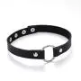 Zoestar Black Leather Choker Necklaces Circle Adjustable Collar Necklace Jewelry for Women (Black) Zoestar Black Leather Choker Necklaces Circle Adjustable Collar Necklace Jewelry for Women (Black)