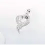 LGSY Sterling Silver Always My Mother Forever My Friend Lettering Pearl Cage Pendants for Women, Essential Oil Diffuser Lockets for Pearl Jewelry