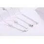 SOULMEET Minimalist Sterling Silver Choker Necklace Thin Stars Choker Gold Plated Pearl Choker Jewelry