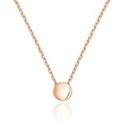 PAVOI 14K Gold Plated Sterling Silver Dot Pendant | Layered Necklaces | Gold Necklaces for Women | 18'' Length with a 2'' Extension