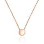 PAVOI 14K Gold Plated Sterling Silver Dot Pendant | Layered Necklaces | Gold Necklaces for Women | 18'' Length with a 2'' Extension