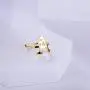 ZRAY Letter Rings for Women Personalized Rings Initial Rings 18K Gold Plated Adjustable Old English Name Rings A-Z Bridesmaid Gift for Girls