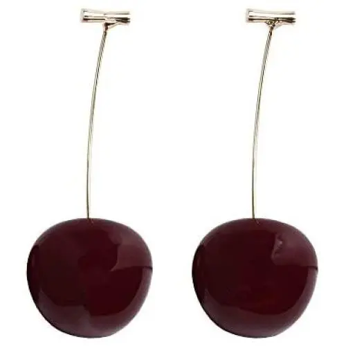 3D Cherry Dangle Earrings vivid Fruit Sweet Jewelry for Women Girls 3D Cherry Dangle Earrings vivid Fruit Sweet Jewelry for Women Girls